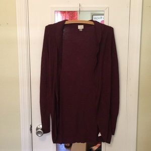 Maroon Cardigan Target A New Day